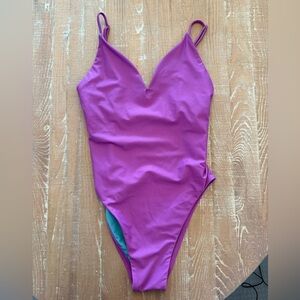 Jolyn Juana Style Surf Purple One Piece Swimsuit